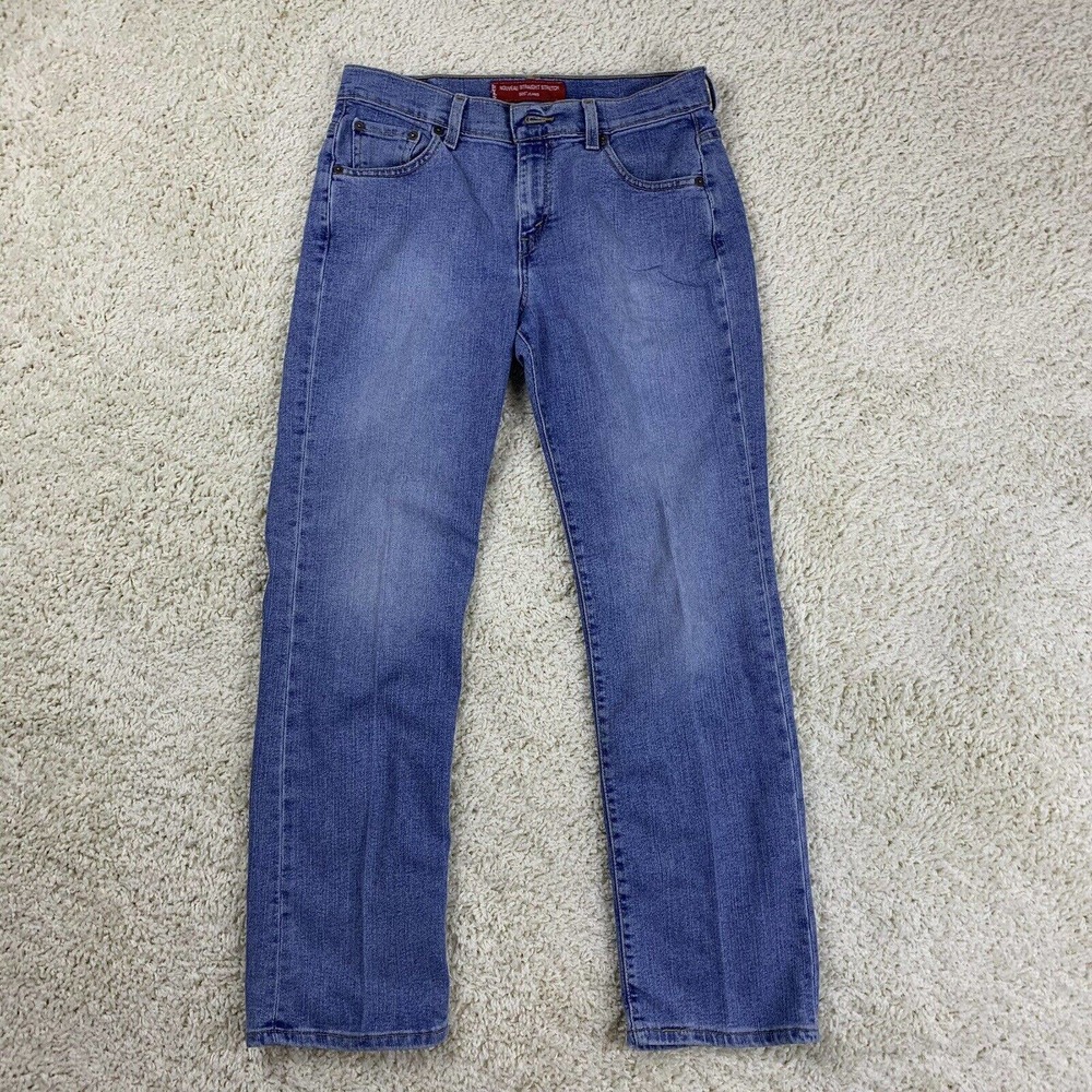 Levi's Women's Nouveau Straight Stretch 505 Jeans Size 4 Misses